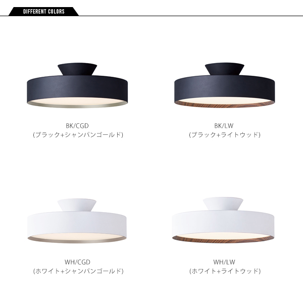 ARTWORKSTUDIO Glow mini LED-ceiling lamp BK/CGD (ブラック