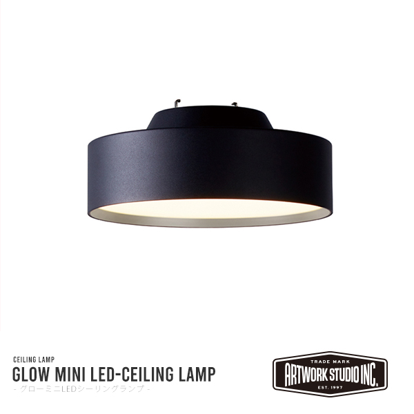 ARTWORKSTUDIO Glow mini LED-ceiling lamp BK/CGD (ブラック